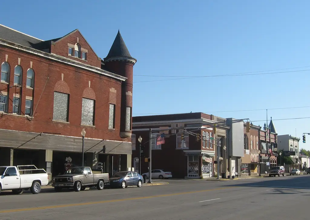 Downtown Knightstown Indiana