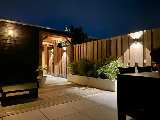 Outdoor lighting installation in Indianapolis, IN